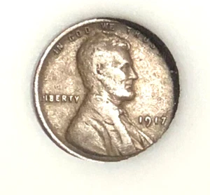 1917p Kupfer Lincoln Wheat Penny Cent 1c - Bild 1 von 6