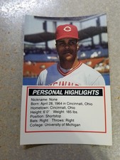 Barry Larkin Cincinnati Reds Line Drive Collect a Books PROOF 1991 SCARCE #3