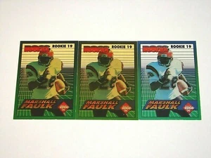 MARSHALL FAULK COLTS HOF 1994 COLLECTOR'S EDGE BOSS ROOKIES #19 LOT OF 3 (FRC1) - Picture 1 of 1