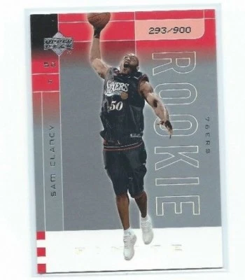 Sam Clancy  #  293  /  900 ROOKIE CARD  76ers  Upperdeck  LIMITED CARD   - Image 1 of 2