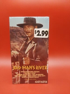 Bad Man’s River (VHS) Lee Van Cleef Western Sealed - Image 1 of 4