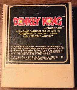 Donkey Kong (Atari 2600, 1982) Cartridge Only - Picture 1 of 3