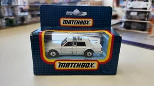 1987 Matchbox International Limited MB-24 Limousine Lincoln in White - Picture 1 of 6