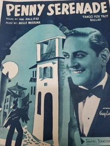 Guy Lombardo- Penny Serenade 1938 Sheet Music  - Bild 1 von 4