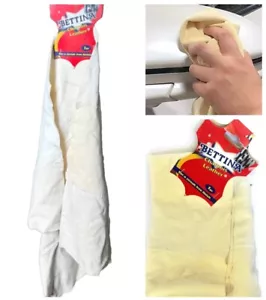 Leather Car Cleaning Chamois Cloth Drying Outside And Clean Inside Genuine - 1x - Picture 1 of 5