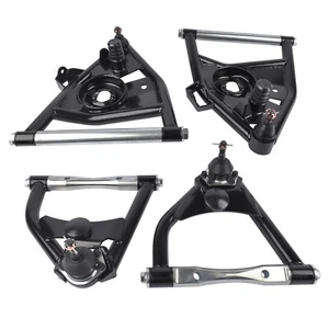 Front Tubular Upper & Lower Control Arms Set For Chevy GMC C10 Pickup 1973-1987 - Picture 1 of 15