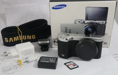 Samsung NX500 28,2 MP fotocamera di sistema alloggiamento only body top IMBALLO ORIGINALE - Immagine 1 di 4