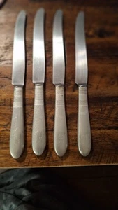 Vintage Menge 4 Insico Edelstahl Tafelmesser Hohlgriffe - Bild 1 von 4