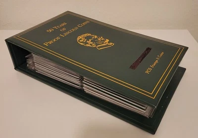 50 Years Proof Lincoln Cents Set 1959–2010 + 2009 Bicentennial Coins - Image 1 of 4