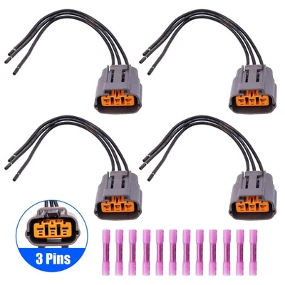 4x Ignition Coil Pigtail Harness for Mitsubishi Outlander Lancer Galant MR994643 - Image 1 of 4