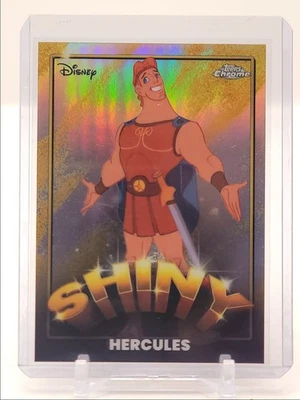 HERCULES 2025 TOPPS CHROME DISNEY WONDER SHINY REFRACTOR Q4770 - Image 1 of 2