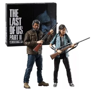 NECA The Last of Us 2 Ultimate Joel And Ellie Confezione da 2 action figure 7" modellino giocattoli - Foto 1 di 4