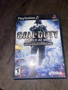 Call of Duty: World at War -- Final Fronts (Sony PlayStation 2, 2008) - Picture 1 of 6