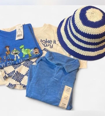 Lote manga corta niño talla 12M Foto 1 de 4