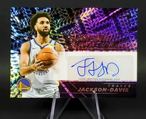 Trayce Jackson Davis Auto /50 2025 Topps Basketball Blackout Target Black Friday - Bild 1 von 7