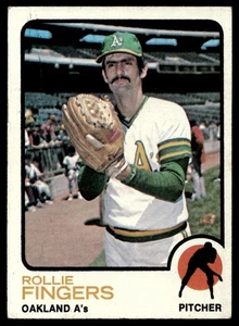 1973 Topps Rollie Fingers Oakland Athletics #84 A1 - Bild 1 von 2