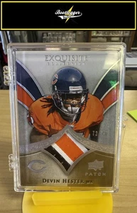 Parche Devin Hester 2009 Upper Deck Exquisite Collection #/75 - Imagen 1 de 2