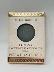 Merle Norman Luxiva Lasting Eyecolor Eyeshadow OCEAN 14636 0.09oz/2G NEW - Picture 1 of 6