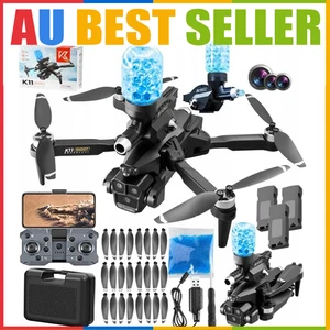 2025 New K11 Max Battle Drone Firing Water Bombs Quadcopter with 1080P HD Camera - Picture 1 of 15