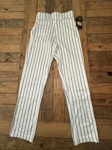 Rawlings Baseball Hose (A23) Herren Small PIN150 weiß schwarz 88 Nadelstreifen Erwachsene - Bild 1 von 10