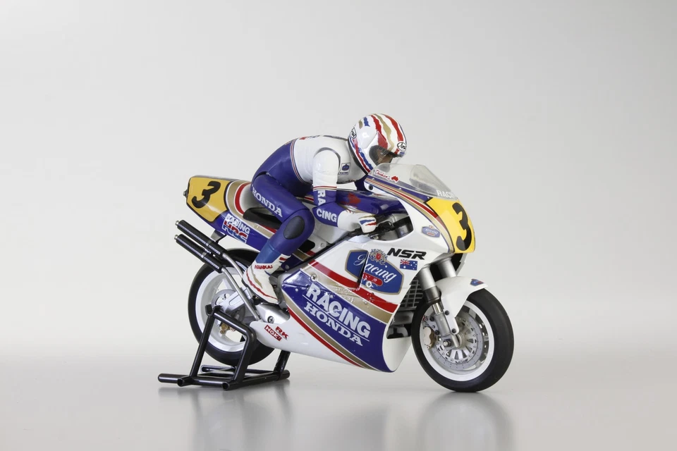 Kyosho RC Motorrad Honda NSR500 1991 Kit – Hanging On Racer - Bild 1 von 4