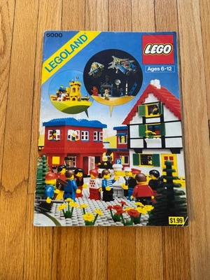Lego Lego Land Idea Book (6000) Instruction Booklet Only with Stickers - Image 1 of 3