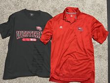 WKU Hilltoppers polo and shirt 2 pack mens medium