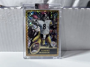 2003 Topps Chrome Tommy Maddox 40 Gold XFractor /101 Steelers HOF Uncirculated - Bild 1 von 2
