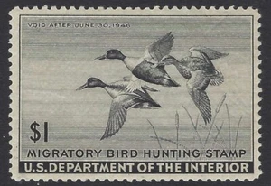US Scott # RW12 - Mint VLH - PF Graded XF 90 (P-16) - Picture 1 of 3