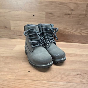 🌟Timberland BROWN Suede Nubuck Boys Boots Youth Premium UK 10.5, eu 28🌟 - Picture 1 of 6