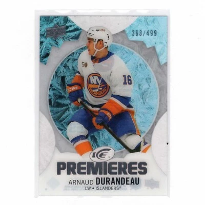 Arnaud Durandeau 2023-24 Upper Deck Ice Premieres #217 - Image 1 of 2