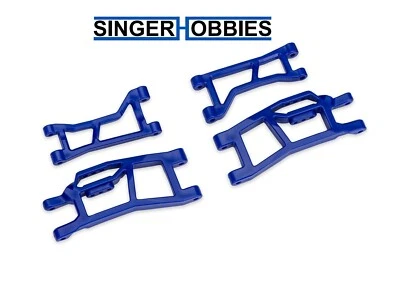 Brazos de suspensión delanteros superiores e inferiores HD TRAXXAS 10725-AZUL MINI XRT WideMaxx Foto 1 de 2