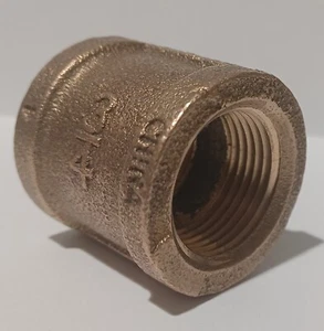 Lot of 5 Pcs, 3/4" Lead Free Bronze Couplings - Picture 1 of 4