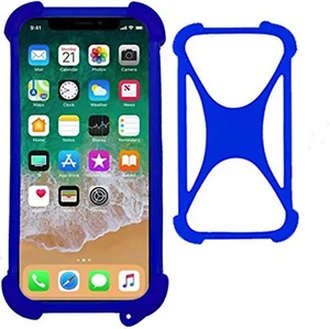 Universal Smart Phone Bumper Case Elastic Soft Silicone Cover for 5.2" Phones Si - Picture 1 of 11
