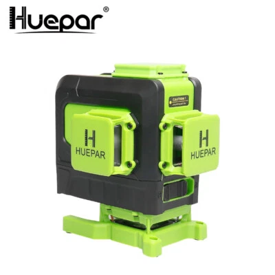 Láser de línea cruzada 3D autonivelante verde Huepar 903DG para colocación de azulejos - Imagen 1 de 4