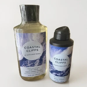 Men’s Bath & Body Works Coastal Cliffs Body Spray & 3in 1 Hair, Face & Body Wash - Picture 1 of 1