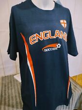 England Soccer NWT (Mid 2000's) XL Men's Navy Athletic Shirt Fast Ship ⚽