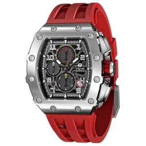 TSAR BOMBA Watch Men's Watch 5 Aerial Watches Water Purtive TB8204RSTSBW - Picture 1 of 9