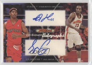 2006-07 Topps Full Court Co-Signers Auto TJ Ford Speedy Claxton #CS-14 Auto