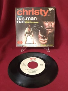 Christy / Ennio Morricone – Run, Man Run 7", 45 RPM vinile - Picture 1 of 2