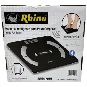 Black digital body weight bathroom scale 400 LB Max, Bluetooth - Picture 1 of 2