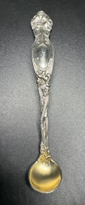 Cucharón de mostaza de plata esterlina Frontenac by International 4 3/4" Foto 1 de 3