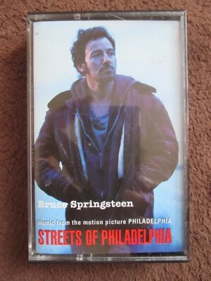 BRUCE SPRINGSTEEN Streets Of Philadelphia UK  CASSETTE TAPE SINGLE  PLAY TESTED  - Image 1 of 4