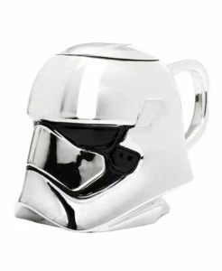 Star Wars Captain Phasma Riesige 3D Optik Chrome Tasse Mug ca. 500 ml NEU + OVP - Bild 1 von 5