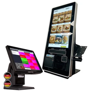 Kassensystem mit 21" Selbst Bedienungs Terminal für Gastronomie Imbiss Bowling - Bild 1 von 10