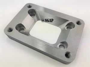T3 Undivided Countersunk to T6 Undivided Turbo Inlet Flange Adapter T3/T6 3/4" - Bild 1 von 3