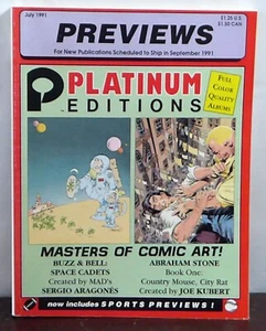 Previews Magazine July 1991 #31  - Picture 1 of 5