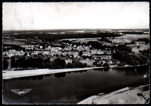 CPSM  --  MYENNES VUE GENERALE  LA FRANCE VUE DU CIEL  CIRCULEE EN 1959  814.E - Bild 1 von 1