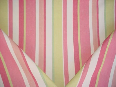 Tela de tapicería a rayas de algodón de primavera de Cheshire Roth and Tompkins 1-1/2 años Foto 1 de 4