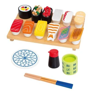 Woodypaddy First Play House Special Sushi Set Toy FS NEW JP - Picture 1 of 7